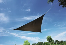 Doppler Alu Pro Sonnensegel dreieckig 500cm anthrazit