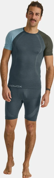 Ortovox 120 Competition Light Funktionsshirt kurzarm dark arctic grey (Herren)