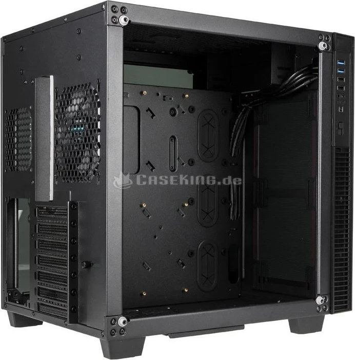 anidées AI-Crystal Cube Lite schwarz, Glasfenster