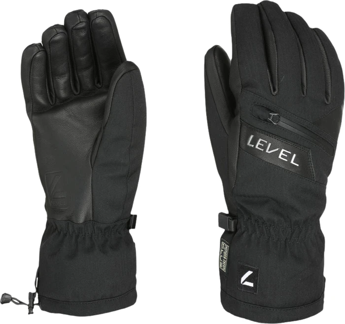 Level Switchback Handschuhe schwarz (Herren)