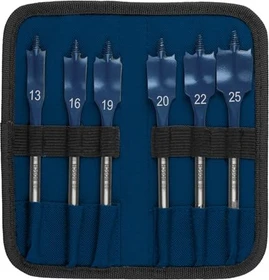 Bosch Professional EXPERT SelfCut Speed Flachfräsbohrer-Sortiment, 6-tlg.