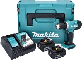 Makita DDF453RTJ Akku-Bohrschrauber inkl. MAKPAC + 2 Akkus 5.0Ah