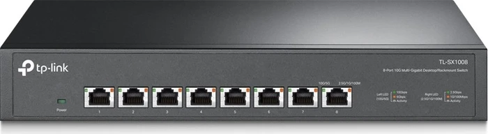 TP-Link TL-SX100 Desktop 10G Switch, 8x RJ-45