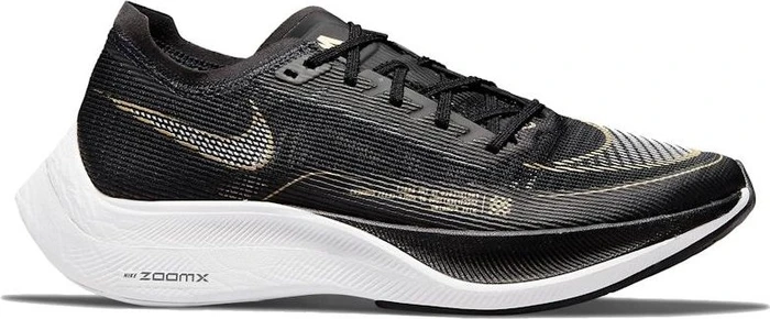 Nike ZoomX Vaporfly NEXT% 2 black/metallic gold coin/white (Damen)
