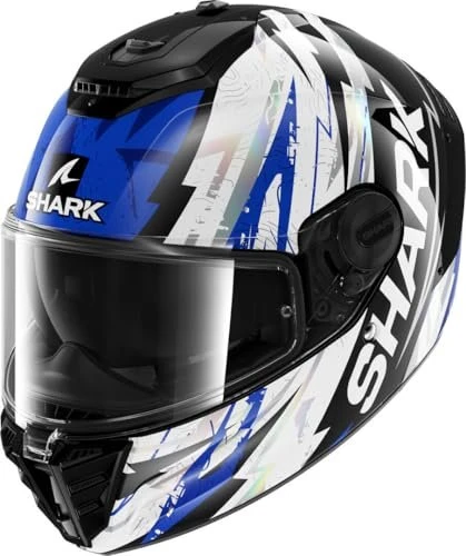 Shark Spartan RS Hibolt schwarz/blau/weiß