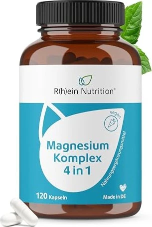 R(h)ein Nutrition Magnesium Komplex 4in1 Kapseln, 120 Stück