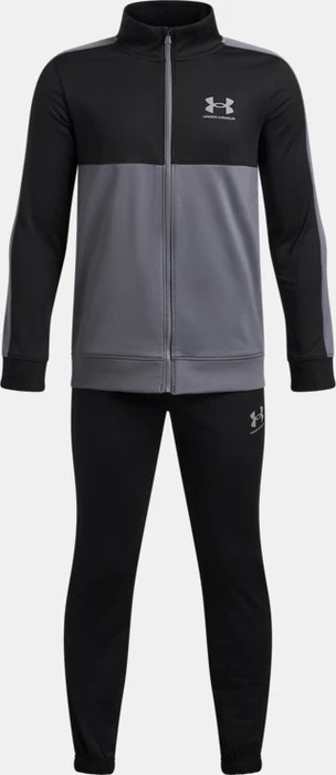 Under Armour Rival Colorblock Trainingsanzug black/titan gray/steel (Junior)