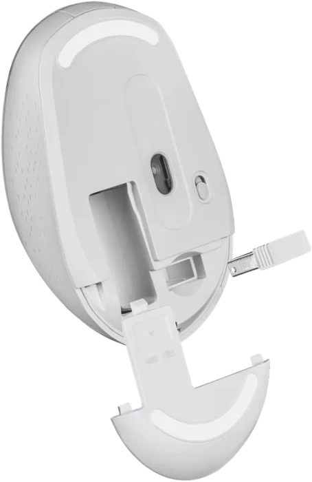 Defender Auris MB-027 Silent Wireless Optical Mouse weiß, USB