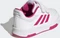 adidas Tensaur Hook and Loop cloud white/team real magenta/core black (Junior) Vorschaubild