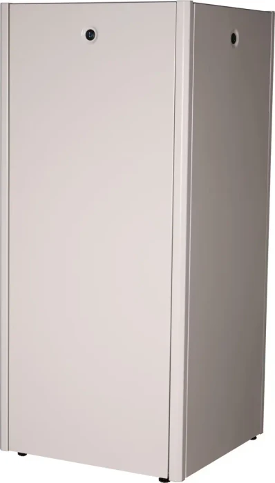 Roline / Secomp Basic 19" Netzwerkschrank 26HE, montiert, Glastür, IP20, RAL 7035, 600mm tief