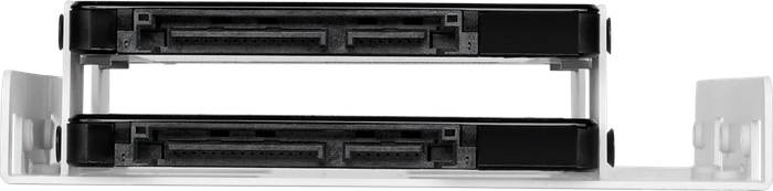 Corsair 3.5" Dual SSD Adapter, 2.5" Festplatten Einbaurahmen, weiß