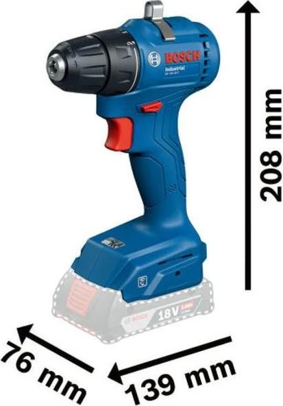 Bosch Professional ISR 18V-30 Industrial Akku-Bohrschrauber