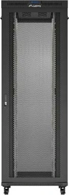 Lanberg 19" Rackschrank 47HE, freistehend, V2, Gitternetztür, IP20, RAL 9004, 1200mm tief