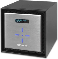 Netgear ReadyNAS 524X, 4GB RAM ECC, 1x RJ-45 10GBase-T, 1x RJ-45 1000Base-T