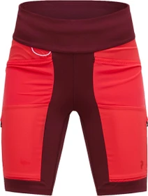 Peak Performance Ascent Track Hose kurz obscure/brilliant red (Damen)