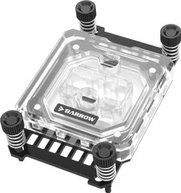 Barrow AMD AM4/AM5 CPU Waterblock schwarz, Nickel, Acryl