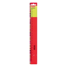 Herlitz Lineal 30cm, transparent