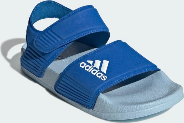 adidas Adilette Sandale bright royal/cloud white/clear sky (Junior)