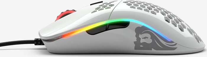 Glorious Model O weiß glänzend, USB