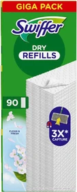 Swiffer Dry Refills Wischtücher Nachfüllpack, 90 Stück