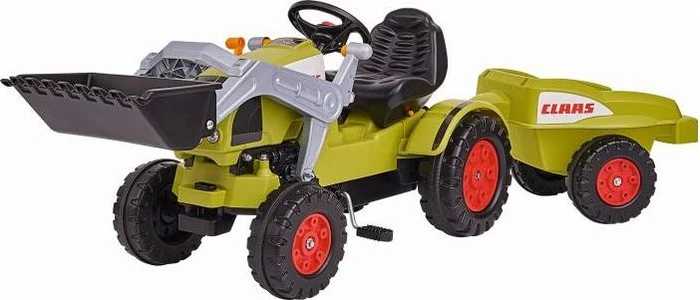 BIG Claas Celtis Loader Trettraktor mit Anhänger