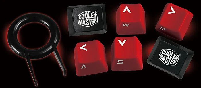 Cooler Master CM Storm Quick Fire Rapid, PS/2 &, MX Red, USB, DE