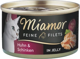 Finnern Miamor Feine Filets Huhn und Schinken, 100g
