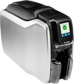 Zebra ZC300 Kartendrucker, LAN, Display, beidseitiger Druck, Duplex, Zebra CardStudio 2.0, Thermosublimation, mehrfarbig (ZC32-000CQ00EM00)