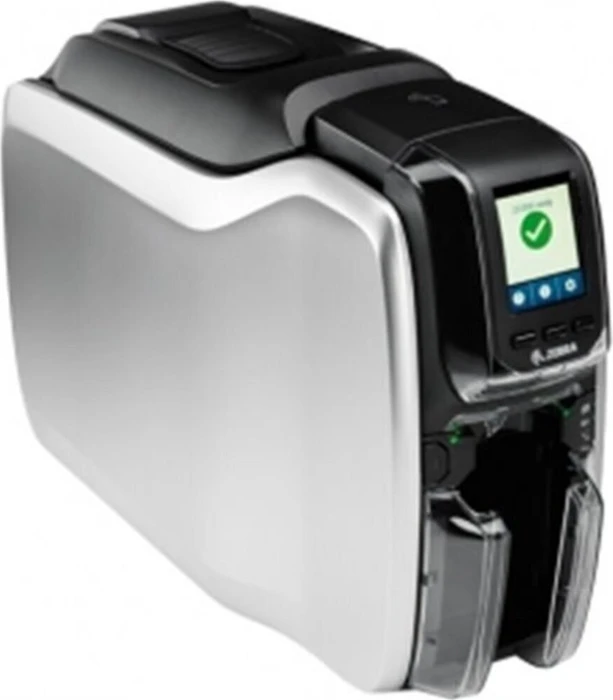 Zebra ZC300 Kartendrucker, LAN, Display, beidseitiger Druck, Duplex, Zebra CardStudio 2.0, Thermosublimation, mehrfarbig