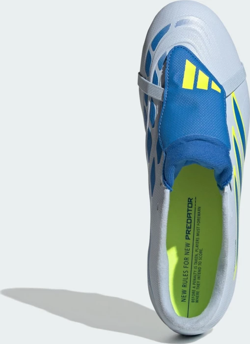 adidas Predator Club Fold-Over Tongue FG/MG crystal sky/ray blue/team solar yellow 2 (Herren)