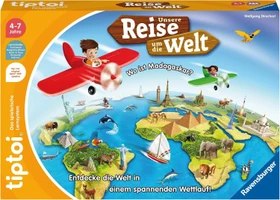 Ravensburger tiptoi Spiel: Unsere Reise um die Welt