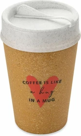 koziol Iso To Go Isolierbecher 400ml like a hug in a mug