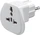 goobay Reiseadapter Welt auf Europa, weiß (94026)