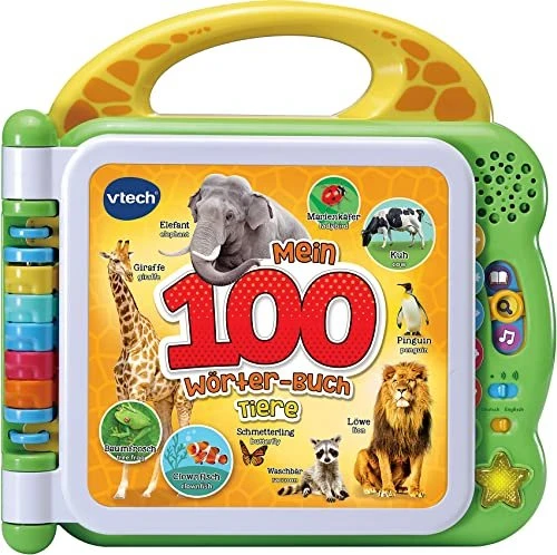 VTech Mein 100-Wörter-Buch Tiere