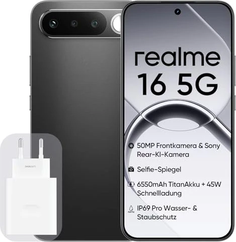 Realme 16 5G 256GB/8GB air black