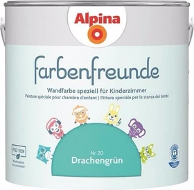 Alpina Farben Farbenfreunde Nr. 20 innen drachengrün, 2.5l