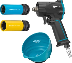 Hazet 9012M/4 Druckluft-Schlagschrauber inkl. Zubehör