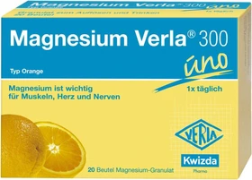 Magnesium Verla 300 Granulat Orange, 20 Stück