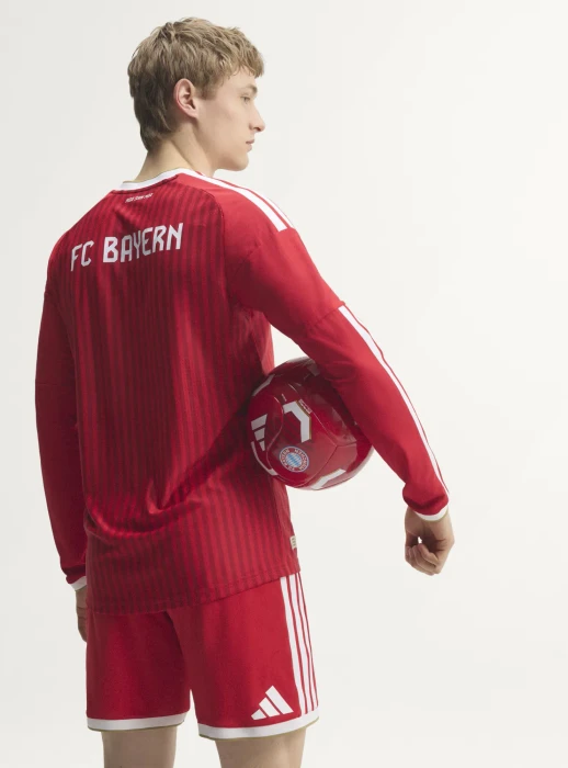adidas FC Bayern München Authentic 2026/2027 Heimtrikot langarm (Herren)