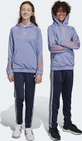 adidas Train Essentials Aeroready 3-Streifen Regular-Fit Trainingshose lang legend ink/white (Junior)