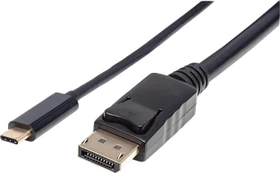 Manhattan USB-C Stecker auf DisplayPort Stecker Adapterkabel, 2m (152464)
