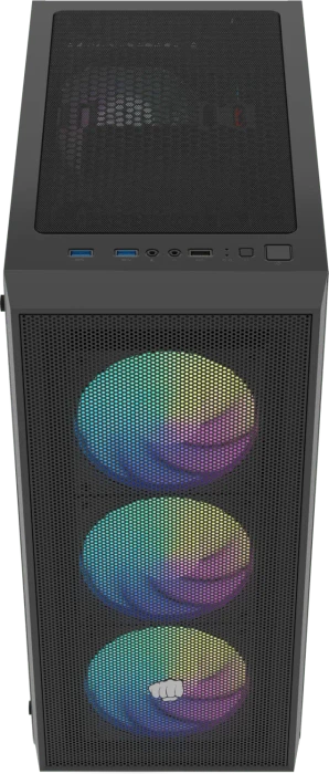 Natec Fury Shobo SH8F ARGB, Glasfenster