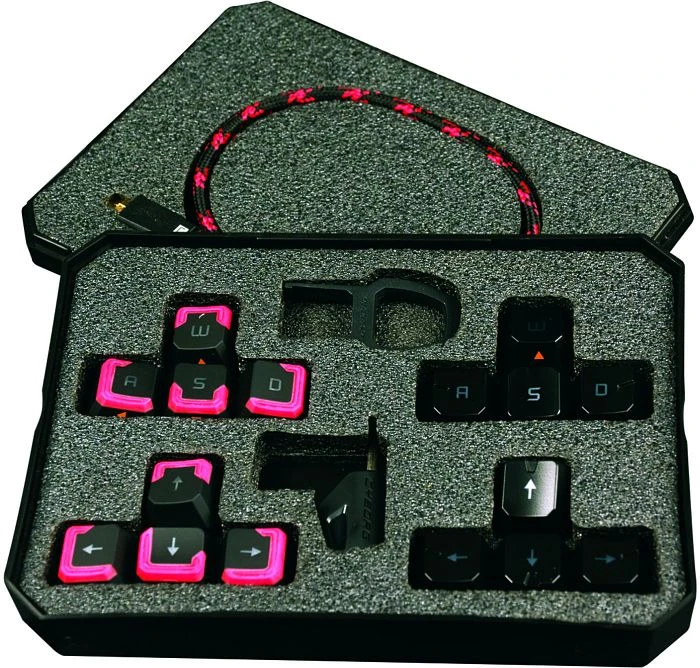 MadCatz S.T.R.I.K.E. 7 Keyboard, USB, DE