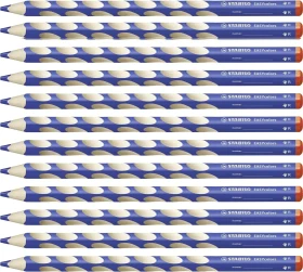 STABILO EASYcolors Buntstift ultramarinblau, Rechtshänder, 12er-Pack