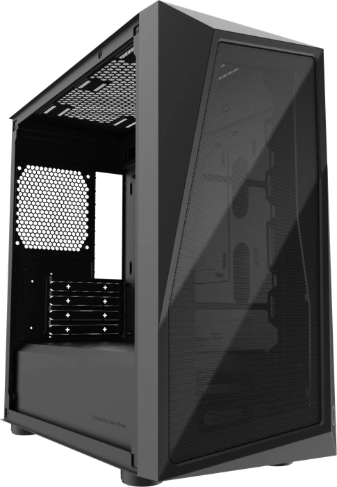 Cooler Master CMP 320L, schwarz, Glasfenster