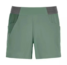 Ortovox Piz Selva Hose kurz green isar (Damen)