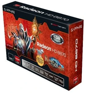 Sapphire Radeon HD 6870 Runes of Magic, 1GB GDDR5, 2x DVI, HDMI, 2x mDP, full retail