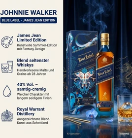 Johnnie Walker Blue Label - James Jean Year Of The Wood Dragon 2024 700ml