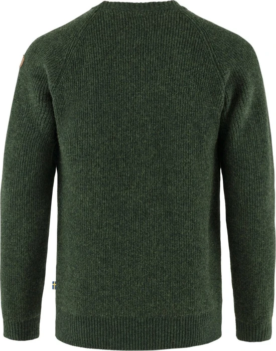 Fjällräven Övik Rib Strickpullover deep forest (Herren)