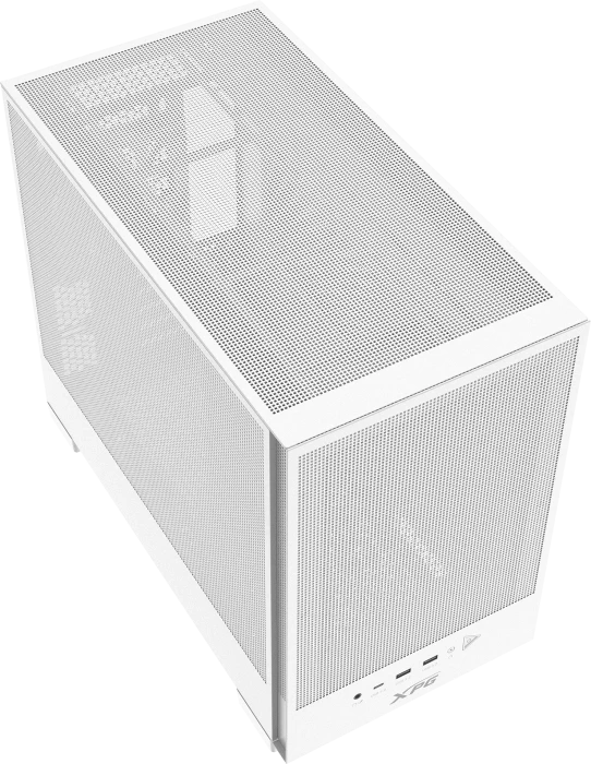 ADATA XPG Valor Mesh Nano White, weiß, Glasfenster